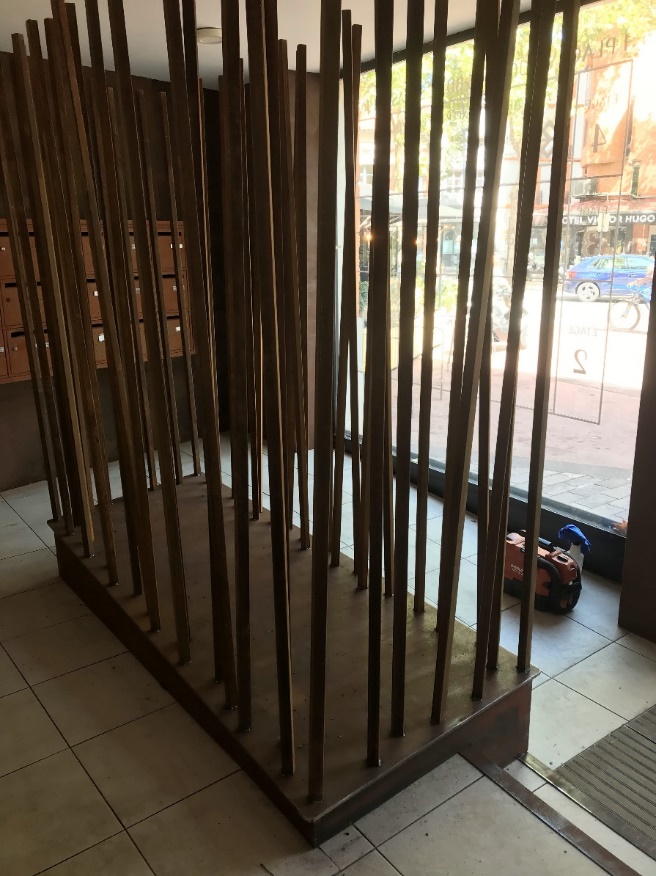 Barrière en bois, Arlandes