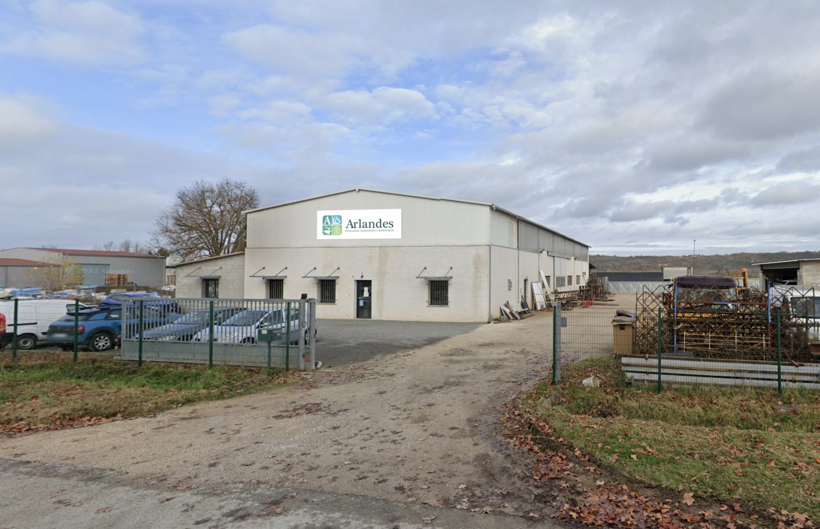 Usine Arlandes bâtiment industriel